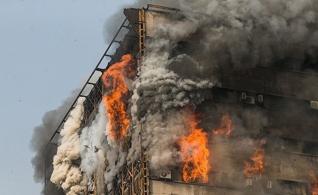 مواد استفاده شده در ساختمان‌ها و ایمنی در برابر آتش سوزی و گزارشی از حادثه پلاسکو
